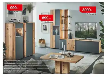 Möbelzentrum Pforzheim Wohnwand oder highboard Angebot