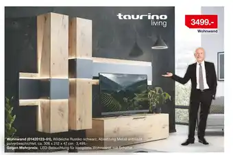 Möbelzentrum Pforzheim Taurino living wohnwand Angebot