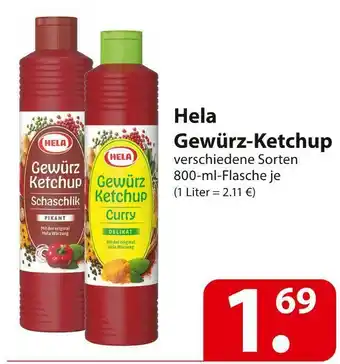 Famila Nord Ost Hela gewürz-ketchup Angebot