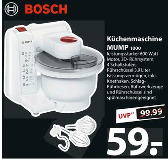 Famila Nord Ost Bosch küchenmaschine mump 1000 Angebot