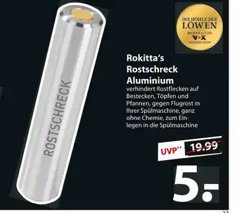 Famila Nord Ost Rokitta‘s rostschreck aluminium Angebot