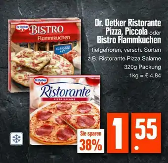 E-Center Dr. oetker ristorante pizza, piccola oder bistro flammkuchen Angebot