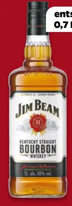 NETTO Jim Beam Kentucky Straight Bourbon Whiskey XXL Angebot