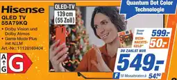 Expert Technomarkt Hisense QLED TV 55A79KQ Angebot