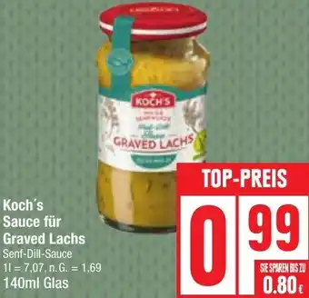 Edeka Koch's Sauce für Graved Lachs Angebot