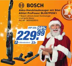 Expert Technomarkt BOSCH Akku-Handstaubsauger mit Stiel Athlet ProPower BLH87POW1 Angebot