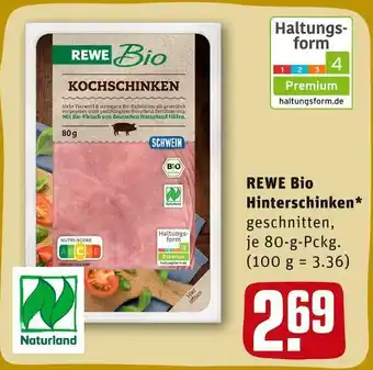 REWE Rewe bio hinterschinken Angebot