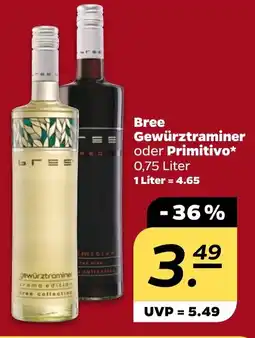 NETTO Bree Gewürztraminer oder Primitivo Angebot