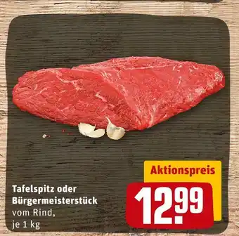 REWE Tafelspitz oder bürgermeisterstück Angebot