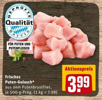 REWE Frisches puten-gulasch Angebot