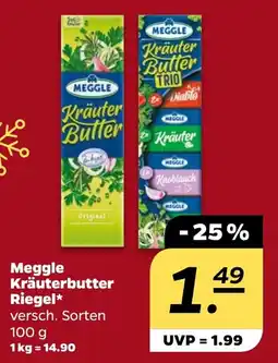 NETTO Meggle Kräuterbutter Riegel Angebot