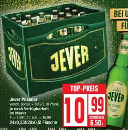 Edeka Jever Pilsener Angebot