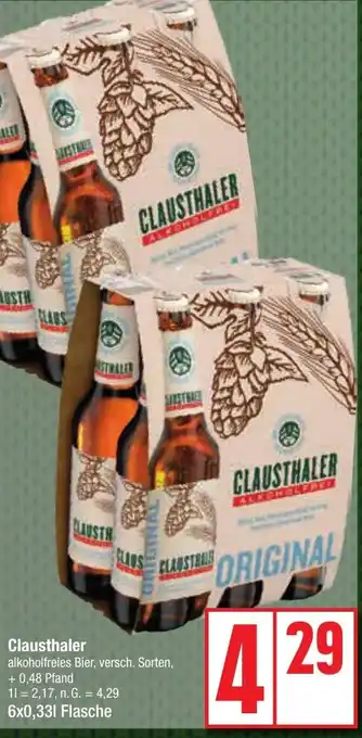 Edeka Clausthaler Angebot