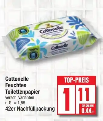 Edeka Cottonelle Feuchtes Toilettenpapier Angebot