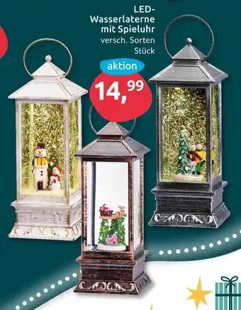 Budni Led-wasserlaterne Angebot