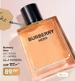 Galeria Burberry Hero Angebot