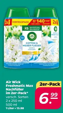 NETTO Air Wick Freshmatic Max Nachfüller im 2er-Pack Angebot