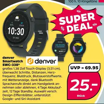 NETTO denver Smartwatch SWC-338 Angebot