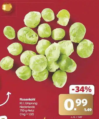 Famila Nord West Rosenkohl Angebot