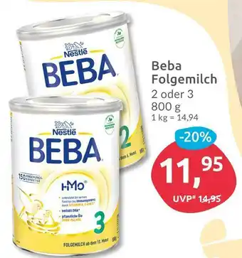 Budni Beba folgemilch Angebot