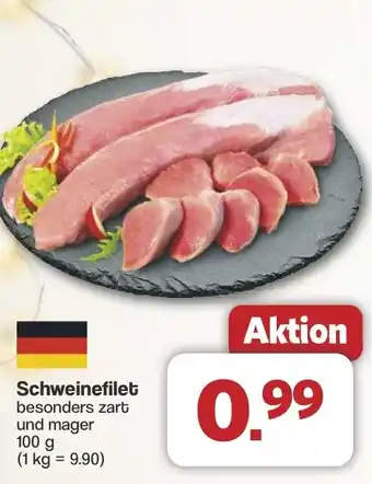 Famila Nord West Schweinefilet Angebot