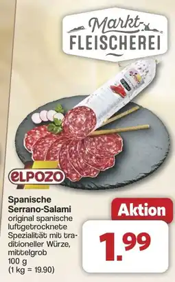 Famila Nord West Elpozo Spanische Serrano-Salami Angebot