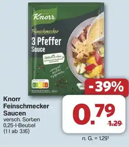 Famila Nord West Knorr Feinschmecker Saucen Angebot