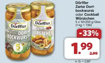 Famila Nord West Dörffler Zarte Dorf- Würstchen Angebot