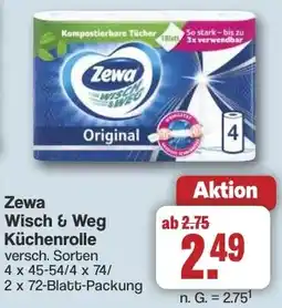 Famila Nord West Zewa Wisch & Weg Küchenrolle Angebot