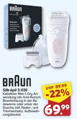 Famila Nord West BRAUN Silk-épil 5-030 Angebot