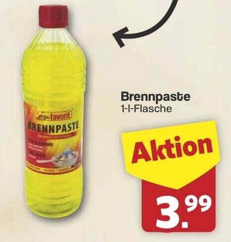 Brennpaste 1 l Angebot bei Famila Nord West