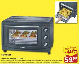 Famila Nord West SEVERIN Toast- und Backofen TO 2067 Angebot