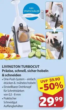 Famila Nord West LIVINGTON TURBOCUT Präzise, schnell, sicher hobeln & schneiden Angebot