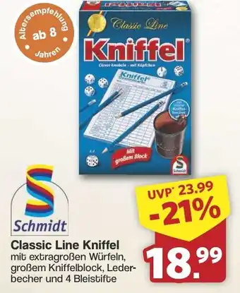 Famila Nord West Schmidt Classic Line Kniffel Angebot