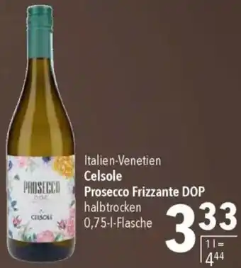 CITTI Markt Italien-Venetien Celsole Prosecco Frizzante DOP Angebot