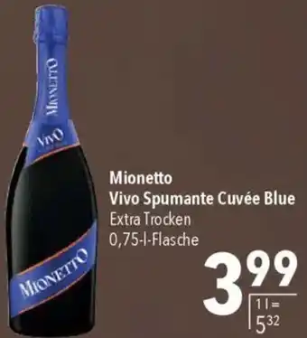 CITTI Markt Mionetto Vivo Spumante Cuvée Blue Angebot