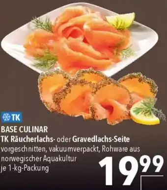 CITTI Markt BASE CULINAR TK Räucherlachs oder Gravedlachs-Seite Angebot