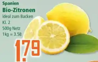 Klaas und Kock Spanien Bio-Zitronen Angebot