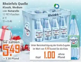 Klaas und Kock Rheinfels Quelle Angebot