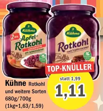 Aktiv Irma Kühne Rotkohl Angebot