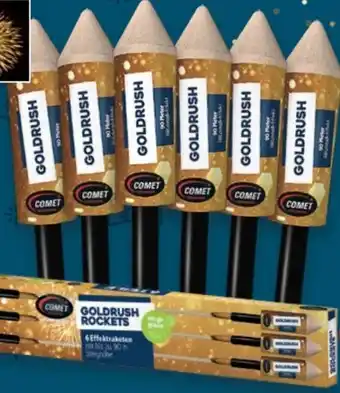 Kaufland Premium-Raketen-Set Goldrush Rockets Angebot