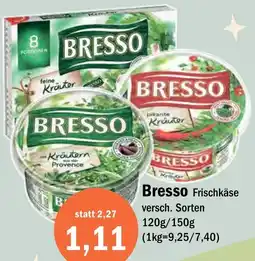 Aktiv Irma Bresso Frischkäse Angebot