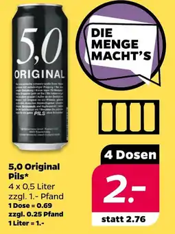 NETTO 5,0 Original Pils Angebot