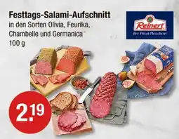 V Markt Reinert festtags-salami-aufschnitt Angebot