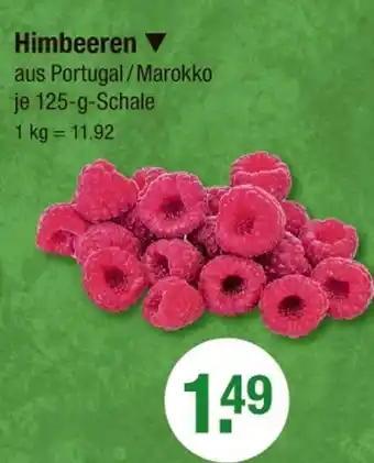 V Markt Himbeeren Angebot