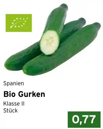 CAP Markt Spanien Bio Gurken Angebot