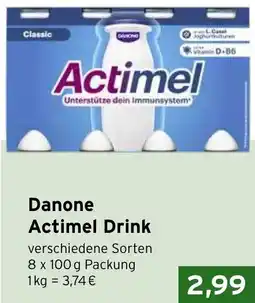 CAP Markt Danone Actimel Drink Angebot