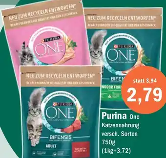 Aktiv Irma Purina One Katzennahrung Angebot