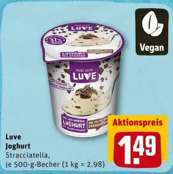 REWE Luve joghurt Angebot