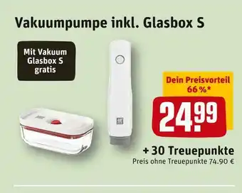 REWE Zwilling vakuumpumpe Angebot